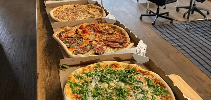 Pizza für die lange Nacht