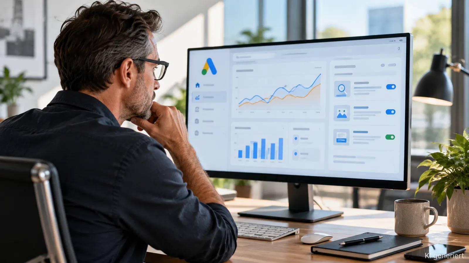 Beitragsbild: Google Ads schaltet ab September automatisch auf KI um - was Sie prüfen sollten