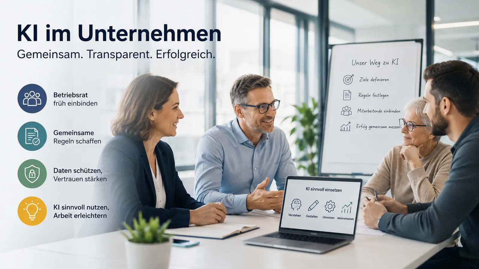 Beitragsbild: Darf der Betriebsrat ChatGPT verbieten? Was Sie zur Mitbestimmung bei KI wissen müssen